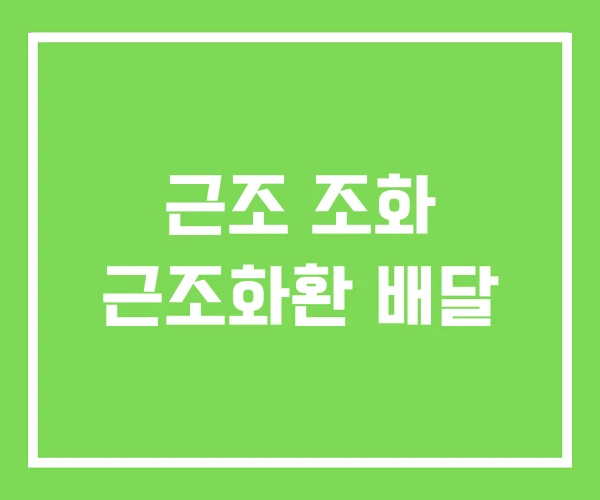 근조 조화 근조화환 배달