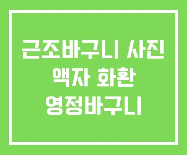 근조바구니 사진 액자 화환 영정바구니