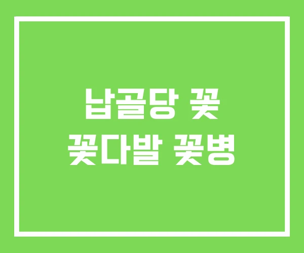 납골당 꽃 꽃다발 꽃병