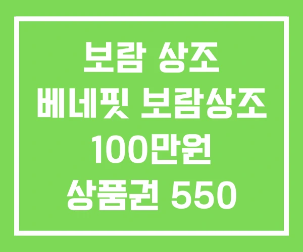 보람 상조 베네핏 보람상조 100만원 상품권 550 후기 보람 상조 베네핏 보람상조 100만원 상품권 550 후기