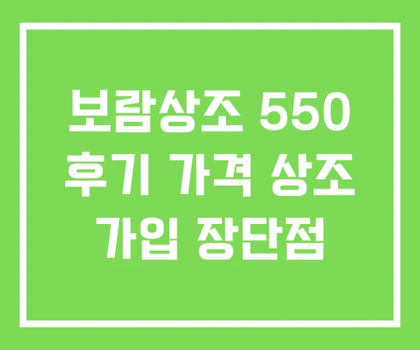 보람상조 550 후기 가격 상조 가입 장단점 보람상조 550 후기 가격 상조 가입 장단점