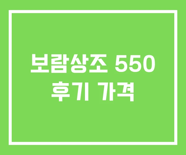 보람상조 550 후기 가격 보람상조 550 후기 가격