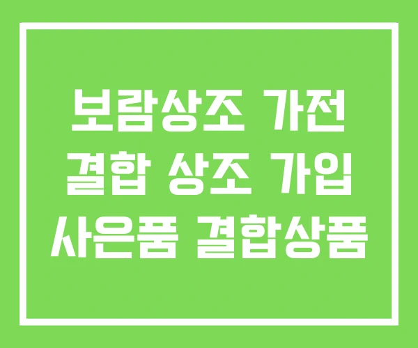 보람상조 가전 결합 상조 가입 사은품 결합상품 보람상조 가전 결합 상조 가입 사은품 결합상품