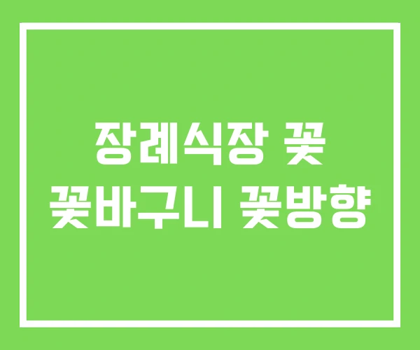 장례식장 꽃 꽃바구니 꽃방향 장례식장 꽃 꽃바구니 꽃방향