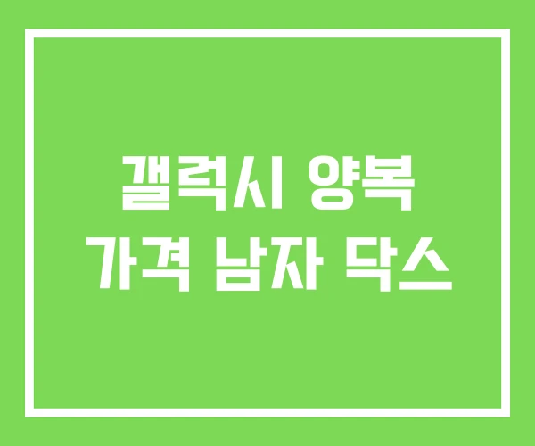 갤럭시 양복 가격 남자 닥스 갤럭시 양복 가격 남자 닥스