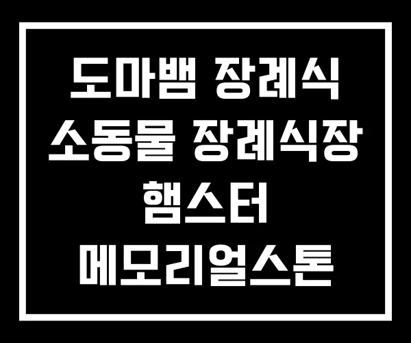 도마뱀 장례식 소동물 장례식장 햄스터 메모리얼스톤 도마뱀 장례식 소동물 장례식장 햄스터 메모리얼스톤