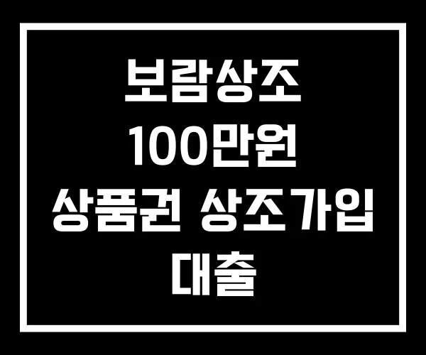 보람상조 100만원 상품권 상조가입 대출 보람상조 100만원 상품권 상조가입 대출